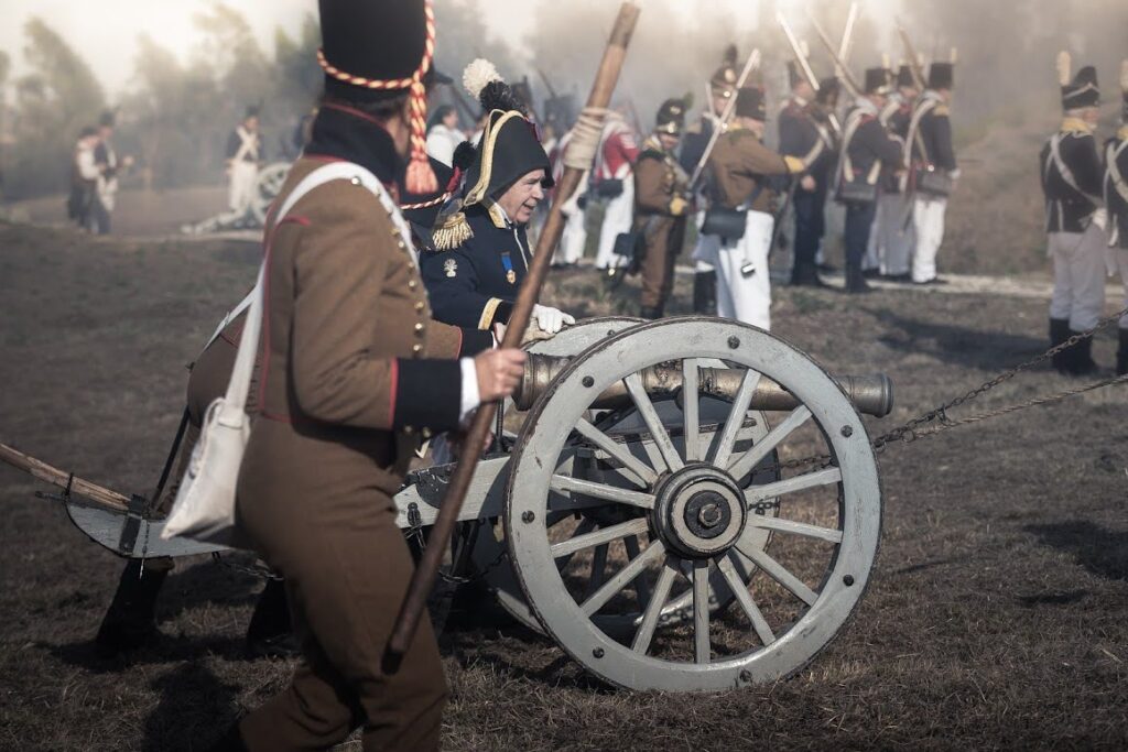 Les Lignes de Torres Vedras et la distinction honorifique de Wellington 7 Historical Re enactment Alqueidão Fort