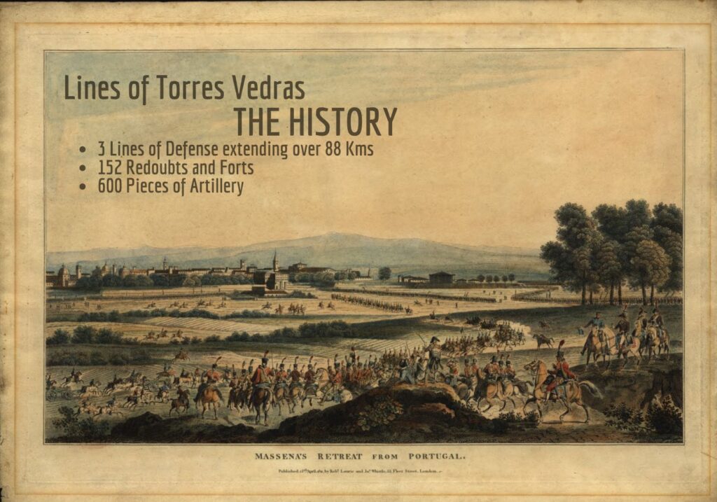 Les Lignes de Torres Vedras et la distinction honorifique de Wellington 3 Lines of Torres Vedras