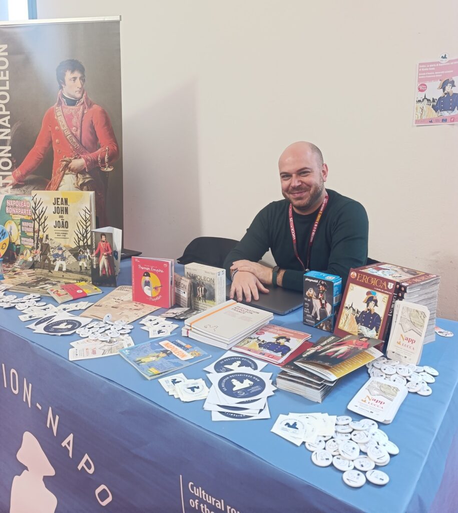 De l’Histoire à la BD : Napoléon s’invite au Lucca Comics & Games 2 574329673 1417467920388193 5586770477589500886 n