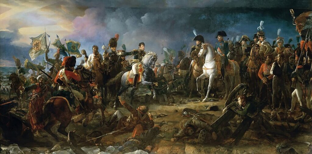Recreación internacional del 220ᵉ aniversario de la batalla de Austerlitz: un gran lugar europeo del recuerdo 1 La batalla de Austerlitz. 2 de diciembre de 1805 (François Gérard)